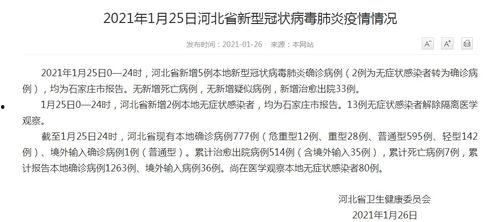 河北爆料最新消息今天新增病例,今日新增病例详情揭晓